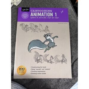 CARTOONING ANIMATION BOOK 1 BY WALTER FOSTER